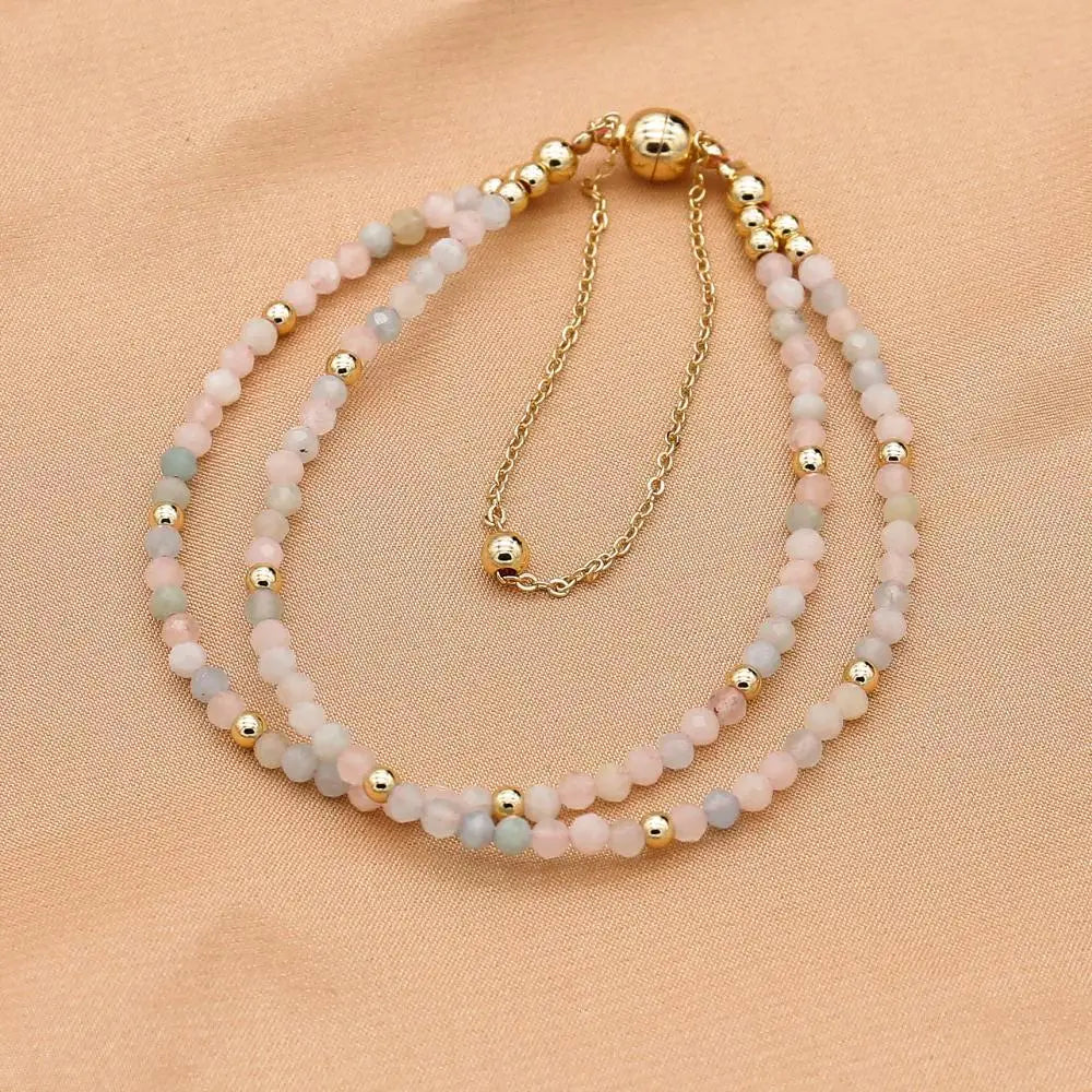 Rhodonite Beaded Bracelet