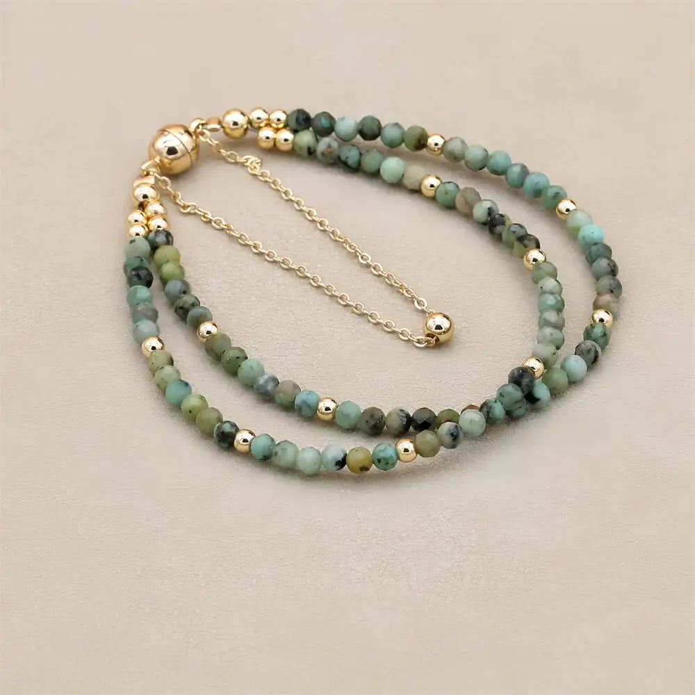 Rhodonite Beaded Bracelet