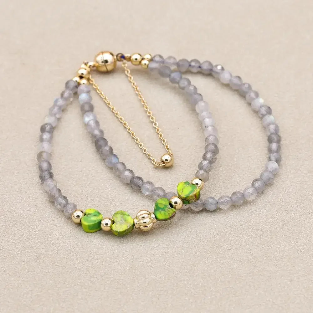 Rhodonite Beaded Bracelet