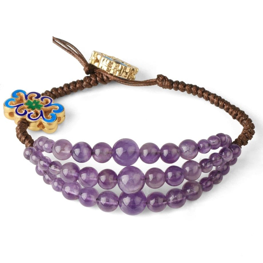 Amethyst and Silver Wire Bracelet – Jewelry Making Journal