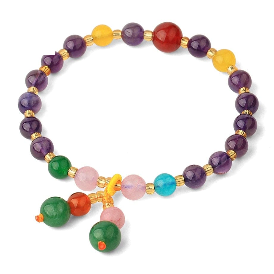 Bracelet Gaïa des 7 chakras – Le Temple Yogi