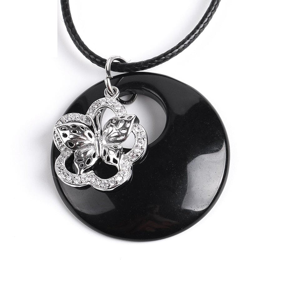 Obsidian Kette Regina