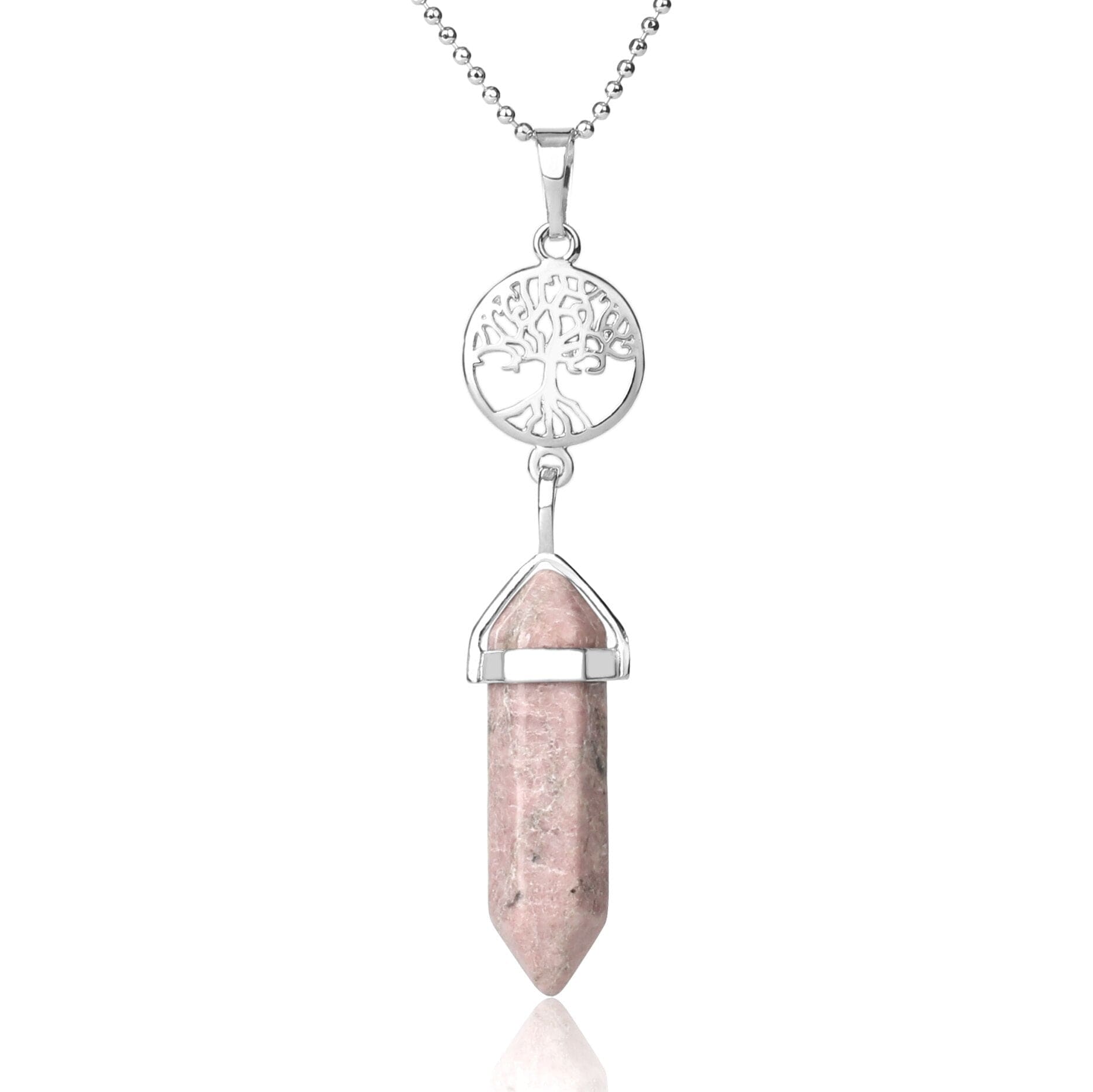 Rhodonit Kette Jazlyn