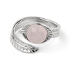 Rosenquarz Ring Frida
