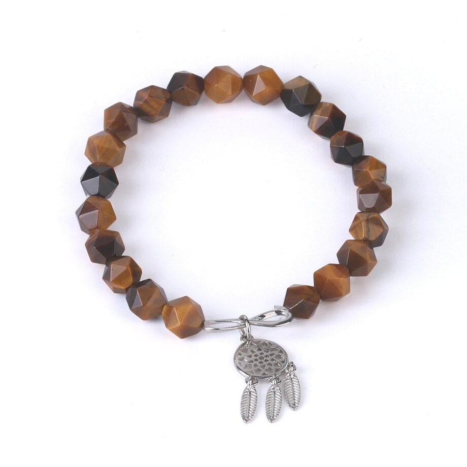 Tigerauge Armband Violet
